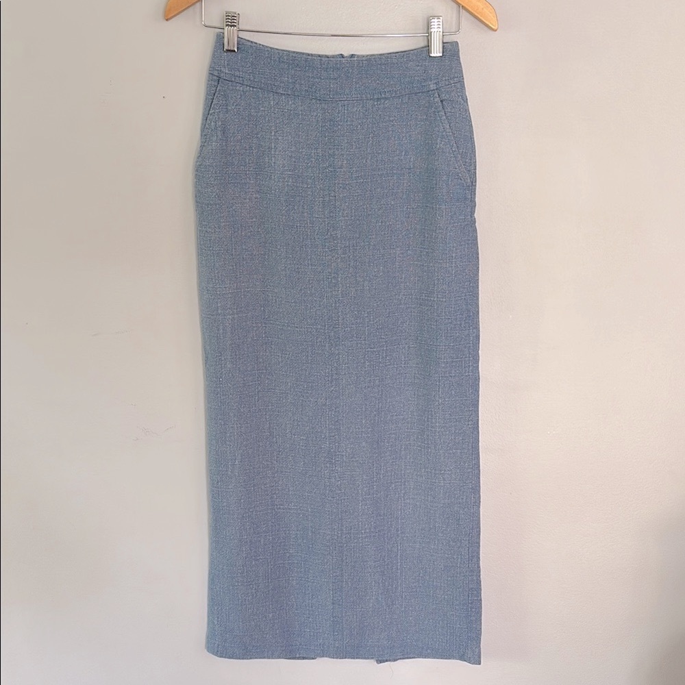 Elegant Blue Women's Skirt
